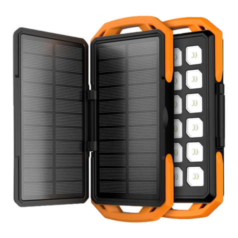 ToughTested DUAL SOLAR SWITCHBACK User manual