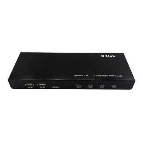 D-Link DKVM-410H User manual