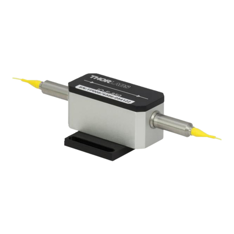 THORLABS IO-F-850 user guide