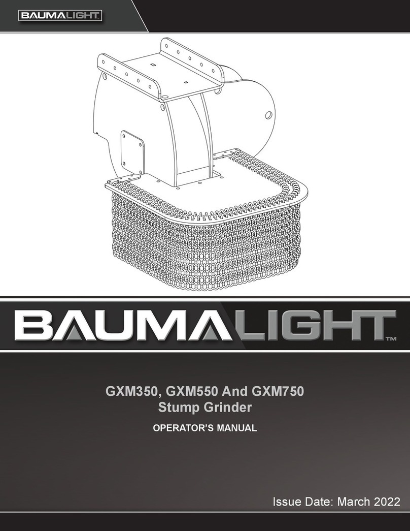 Baumalight GXM350 Operator's manual