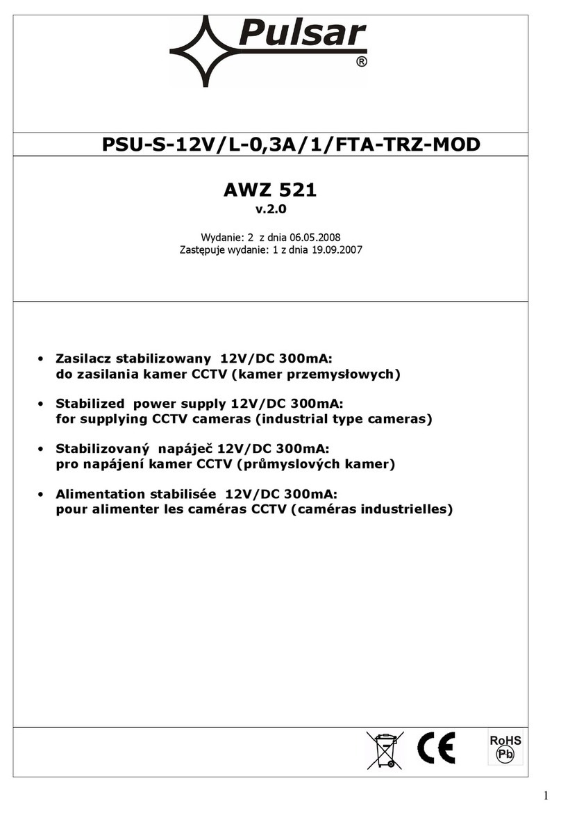Pulsar AWZ 521 manual