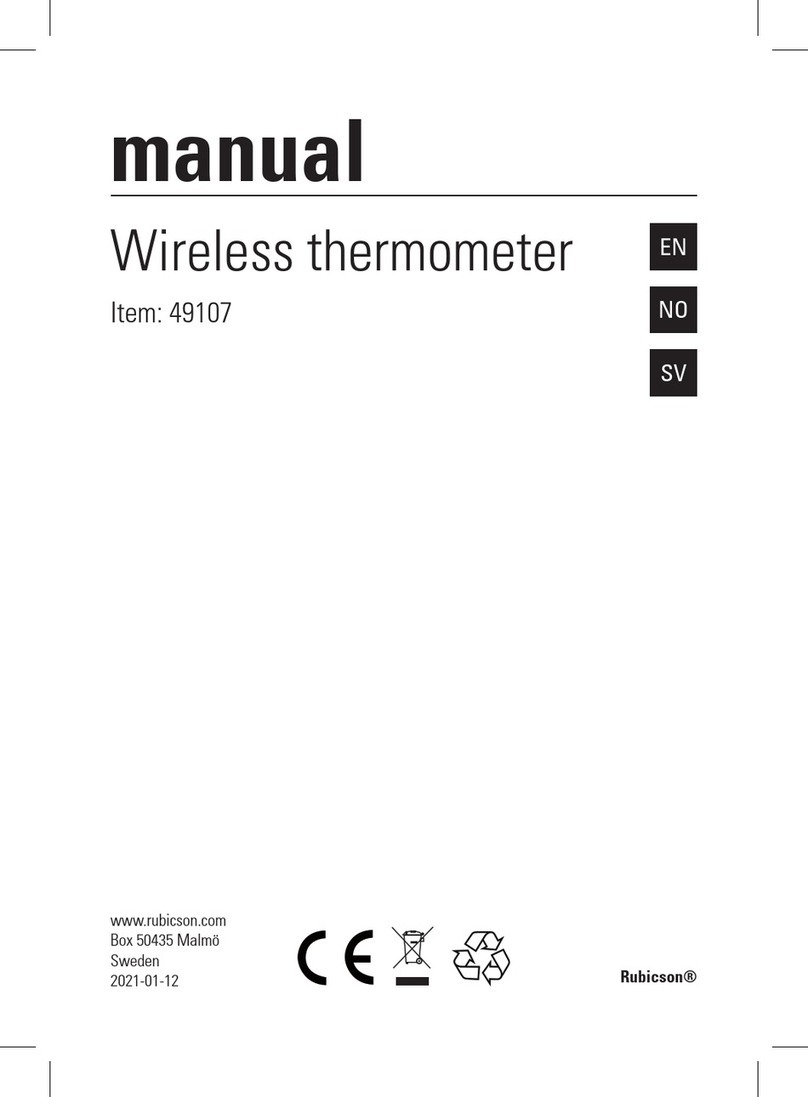 Rubicson 49107 manual