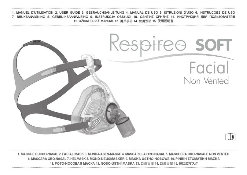 Respireo SOFT Facial Non Vented user guide