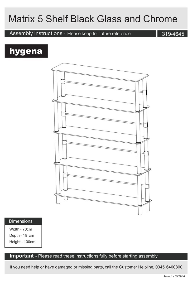 hygena Matrix Assembly instructions