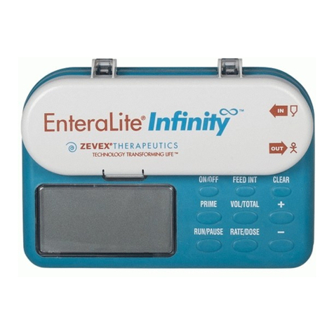 Zevex EnteraLite Infinity Operator's manual