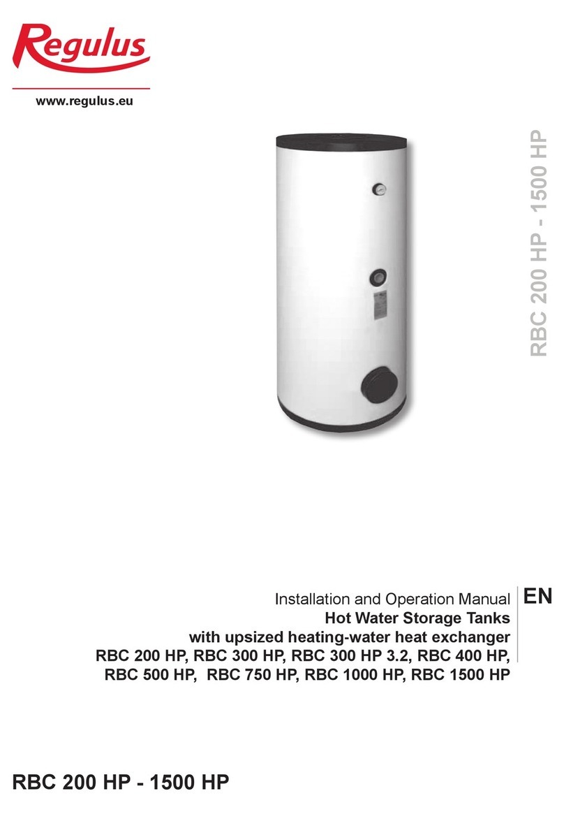 Regulus RBC 200 HP User manual