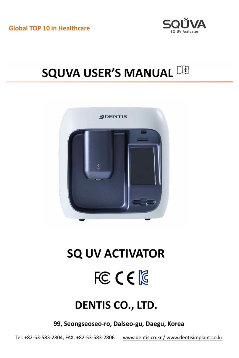 DENTIS SQUVA user manual