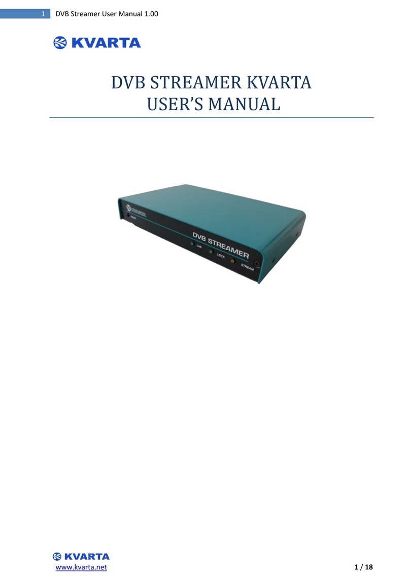 Kvarta DVB-T user manual