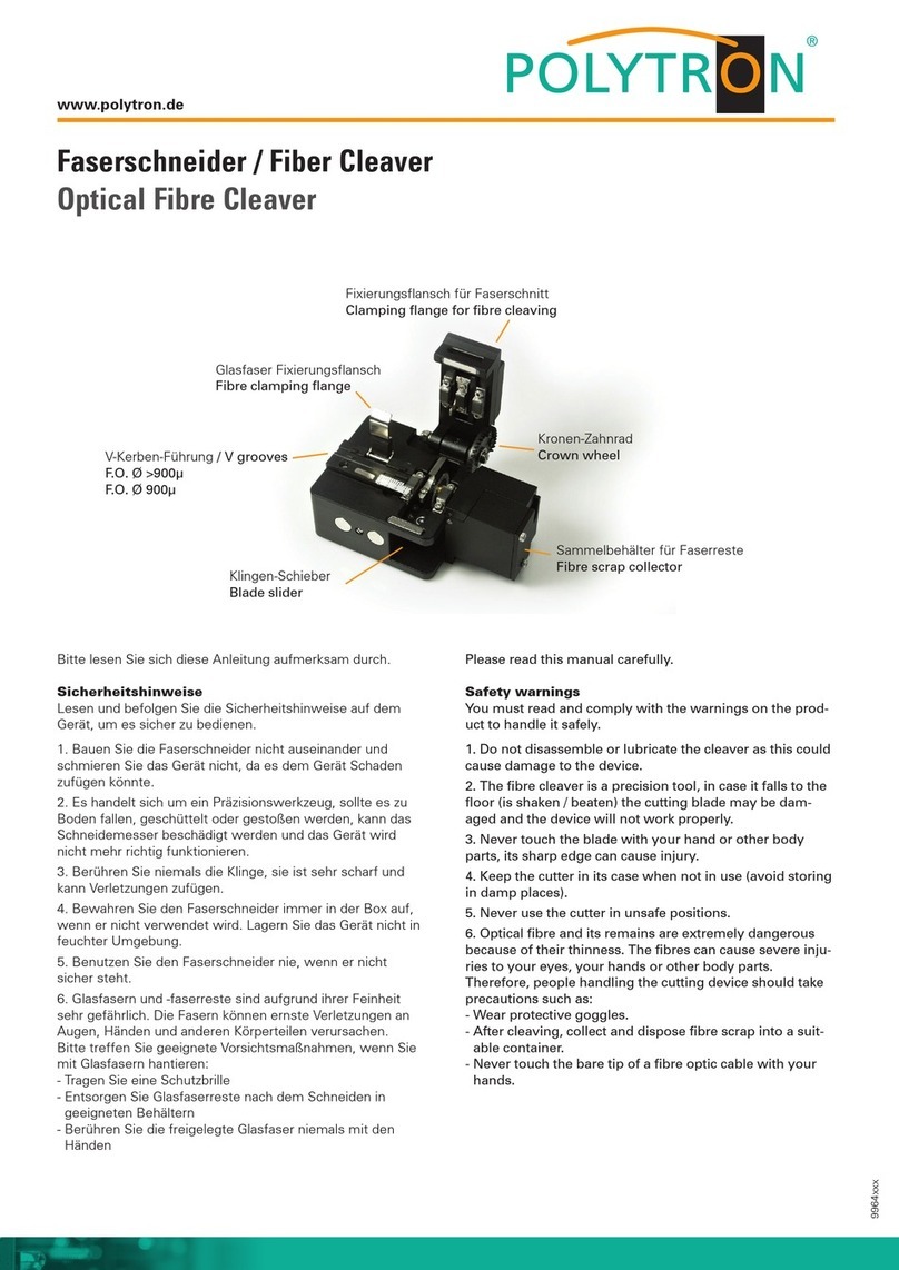 Polytron OPM-FS 300 manual
