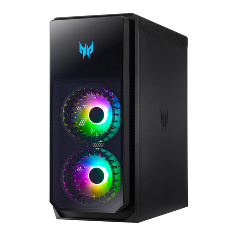 Acer Predator PO7-640 User manual
