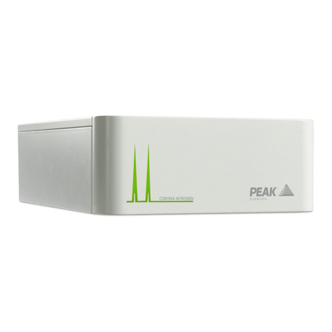 Peak Scientific Corona 1010 User manual Peak Scientific Corona 1010 User manual