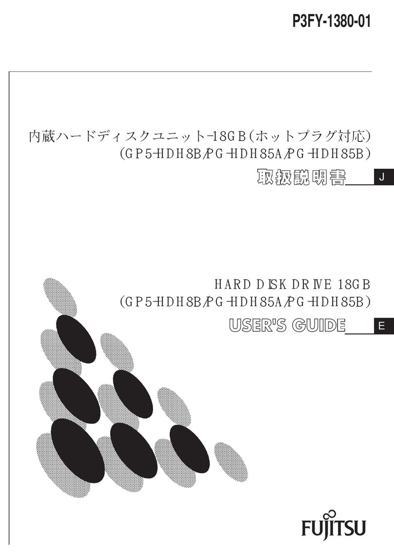 Fujitsu GP5-HDH8B User manual