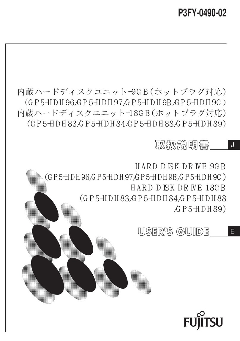 Fujitsu GP5-HDH96 User manual