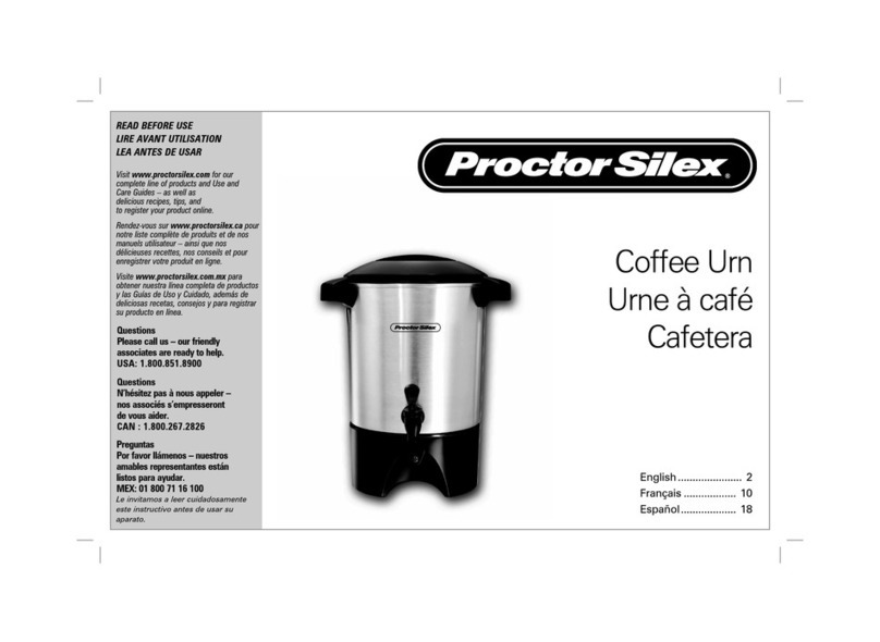 Proctor-Silex 40517 manual