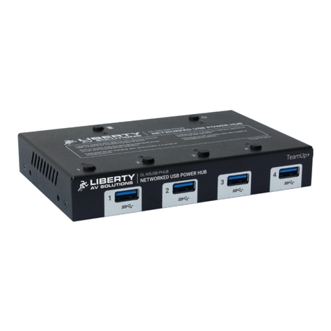 LIBERTY AV SOLUTIONS TEAMUP+ Series User manual