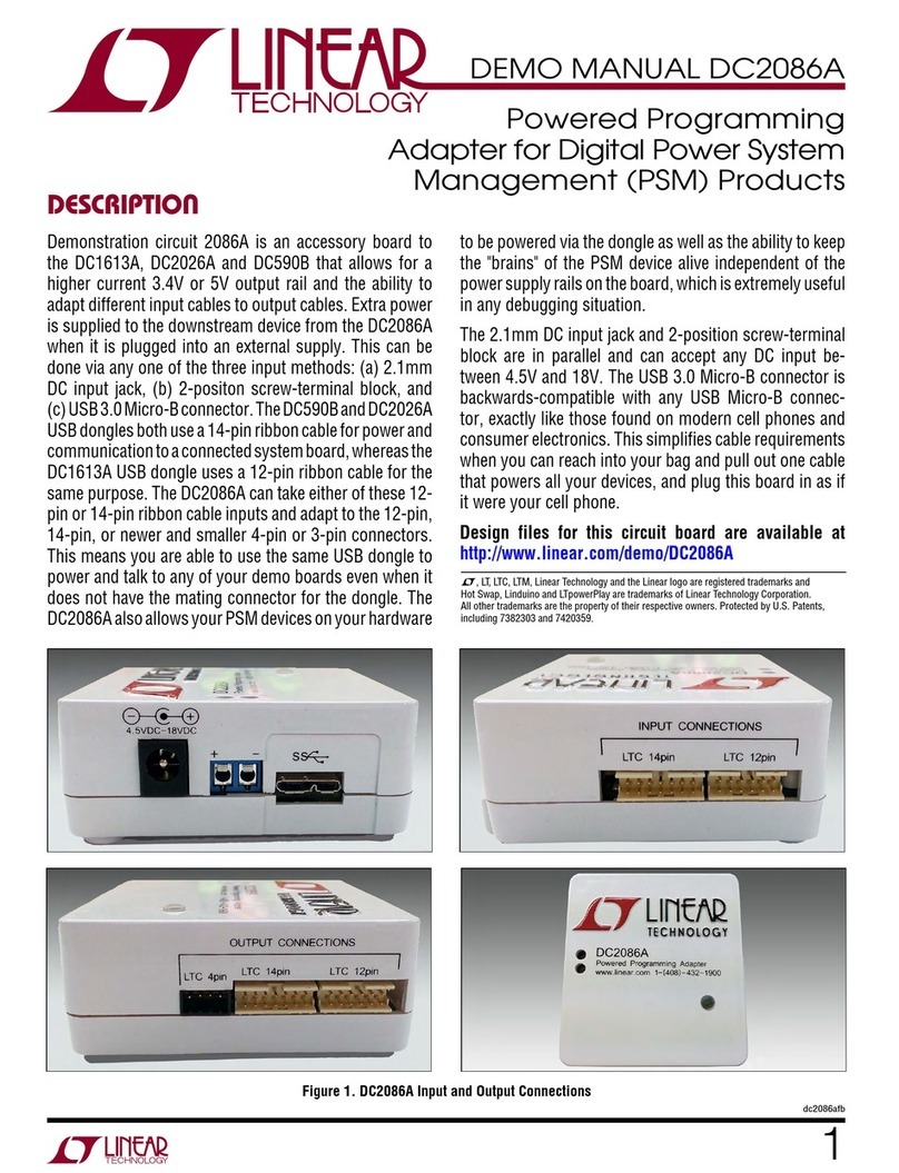 Linear Technology DC2086A Demo Manual
