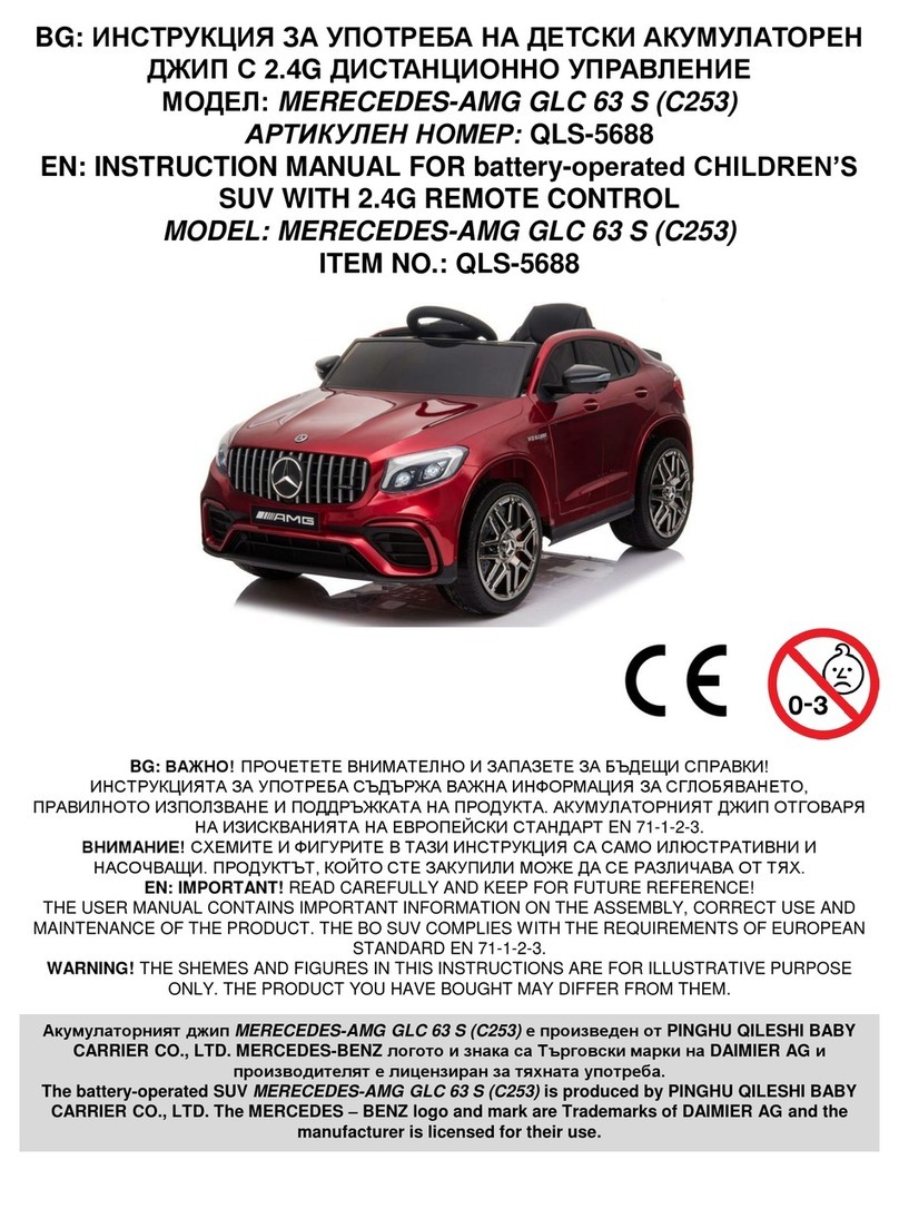 Moni MERECEDES-AMG GLC 63 S instruction manual