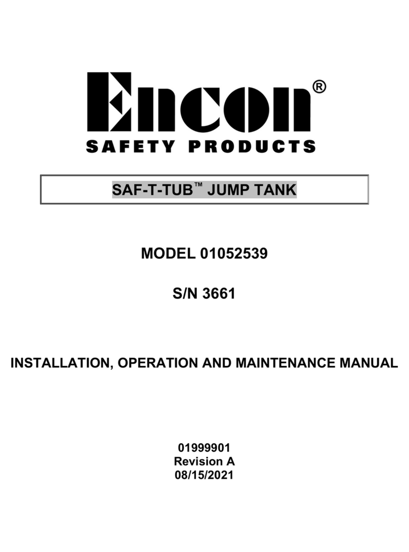 ENCON SAF-T-TUB 01052539 Installation, operation and maintenance manual