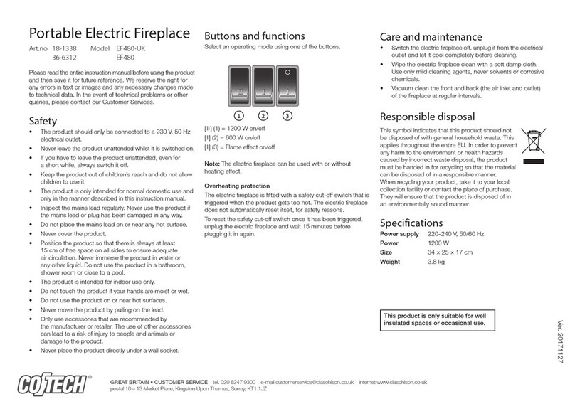 CO/Tech EF480-UK quick start guide