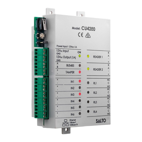Salto CU42 Series installation guide