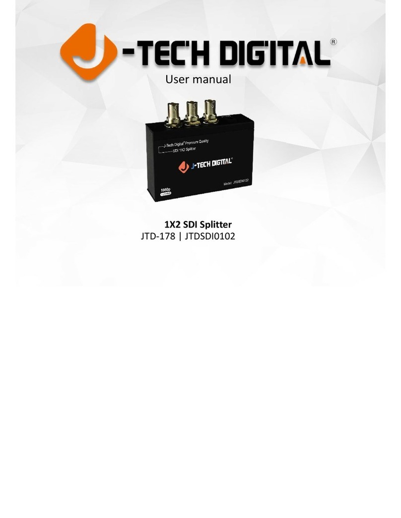 J-Tech Digital JTD-178 User manual