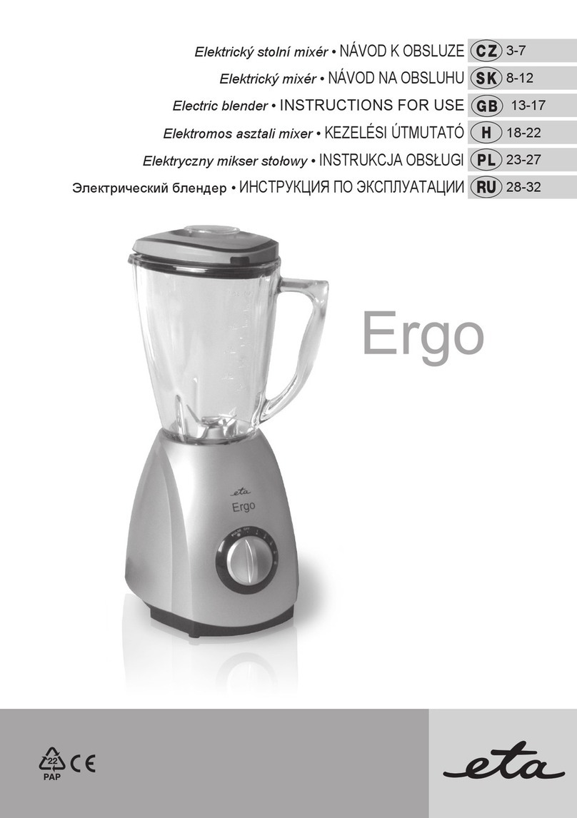 eta Ergo Instructions for use