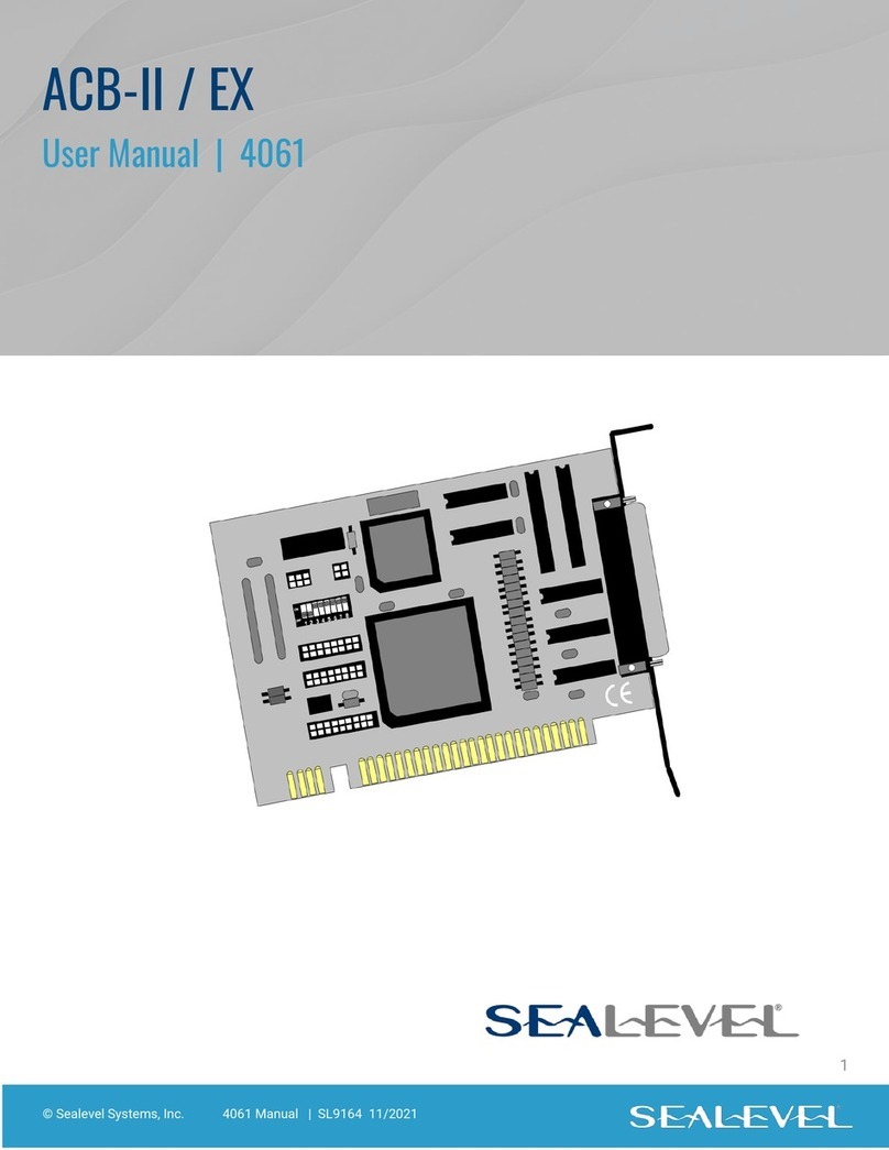SeaLevel ACB-II/EX User manual