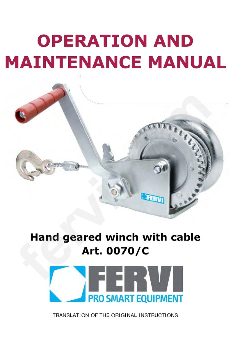 Fervi 0070/C User manual