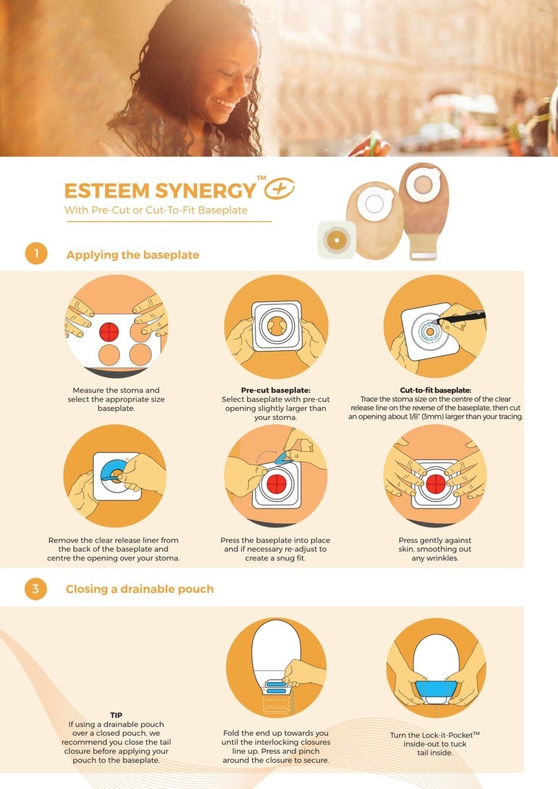 ConvaTec ESTEEM SYNERGY + User manual