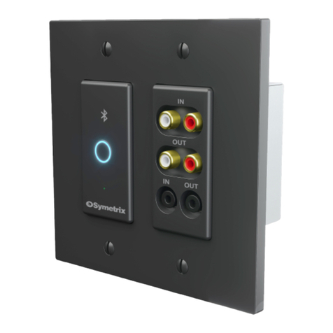 Symetrix xIO Bluetooth RCA-3.5 User manual