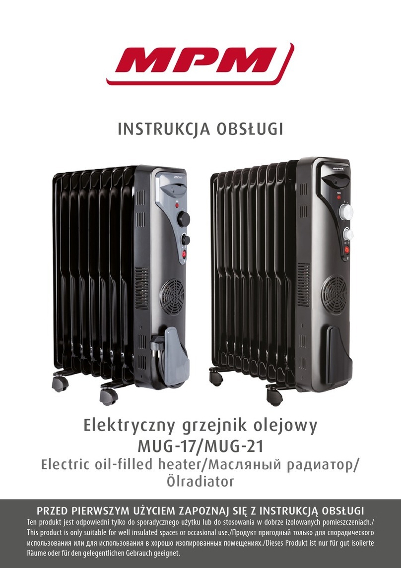 MPM MUG-17 user manual