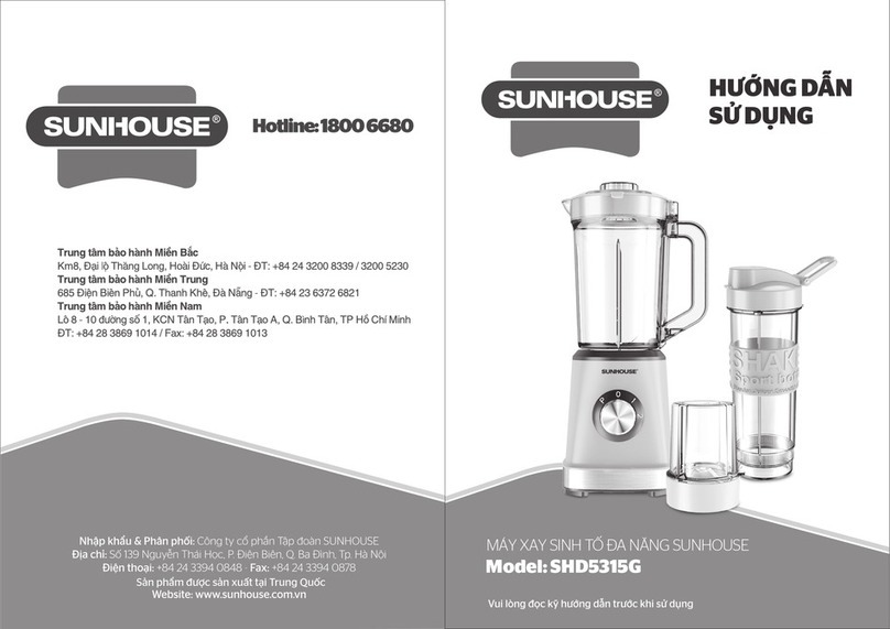 Sunhouse SHD5315G Manual instruction