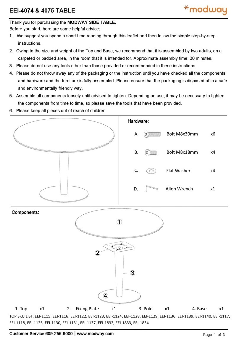 modway EEI-4074 User manual modway EEI-4074 User manual