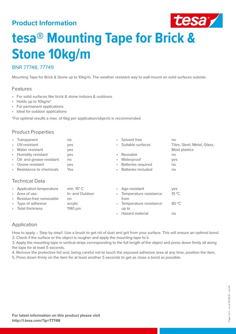 TESA BNR 77748 Product information