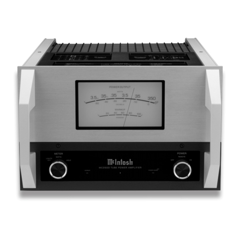 McIntosh MC3500 User manual