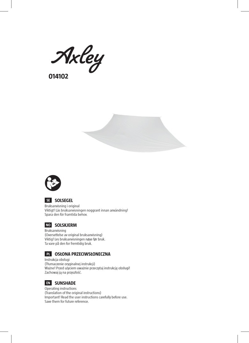 Axley 014102 User manual