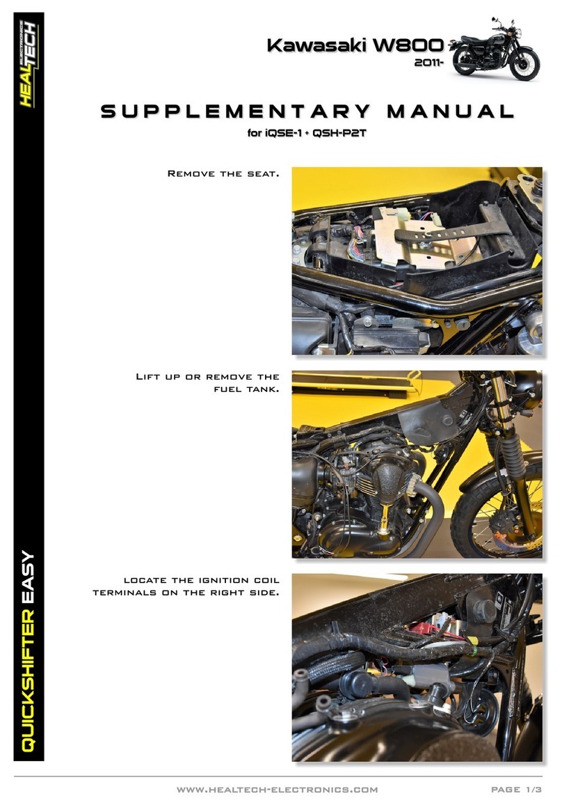 HealTech Electronics iQSE-1 + QSH-P2T Instructions and recipes HealTech Electronics iQSE-1 + QSH-P2T Instructions and recipes