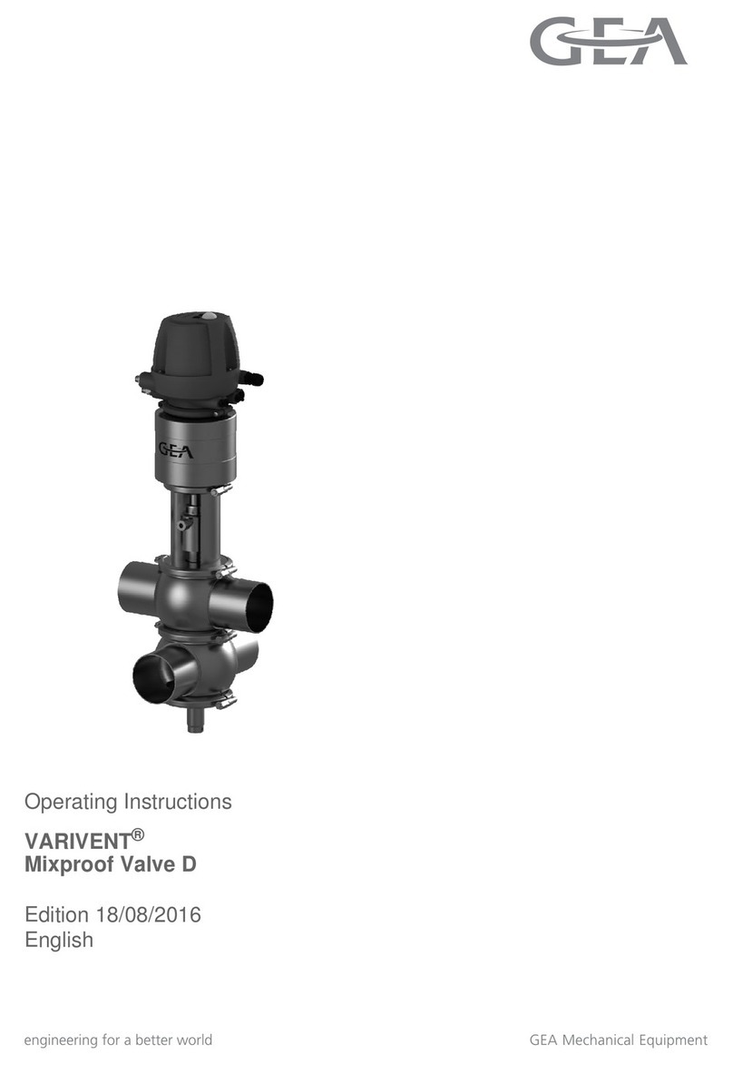 CEA VARIVENT D operating instructions