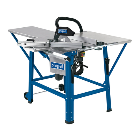 Scheppach ts 310 User manual