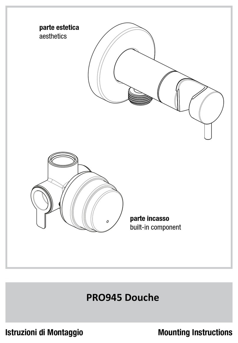 Crosswater PRO945 Mounting instructions