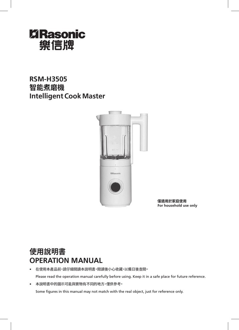 Rasonic RSM-H3505 Operation manual