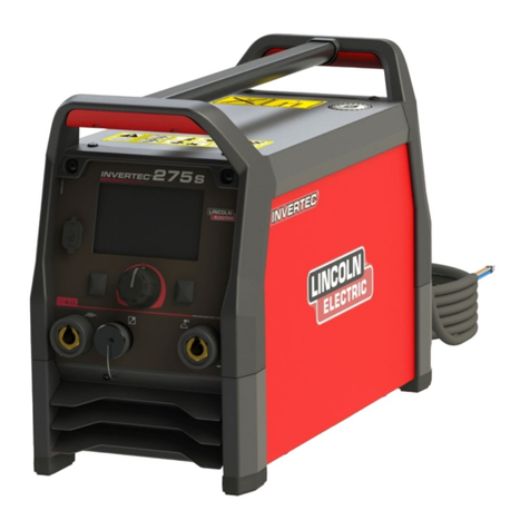 Lincoln Electric INVERTEC 275S Operator's manual