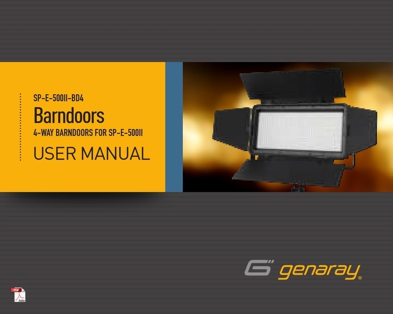 Generay SP-E-500II-BD4 User manual