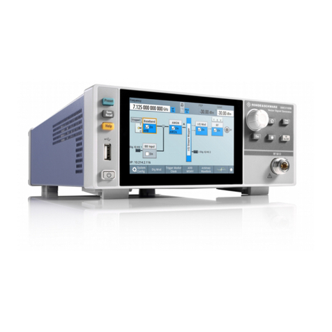 Rohde & Schwarz SMCV100B user manual