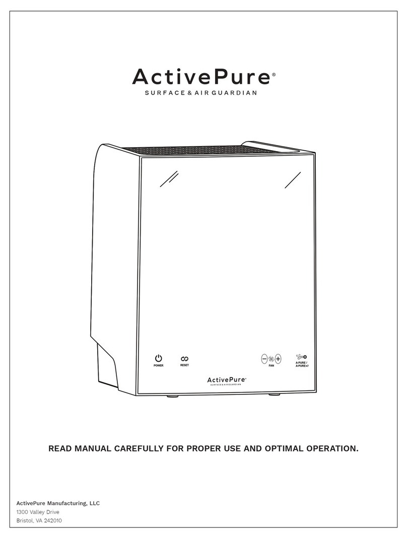 ActivePure Surface & Air Guardian manual