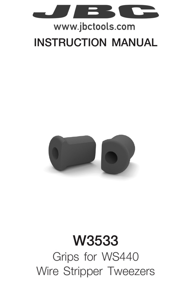 jbc W3533 User manual