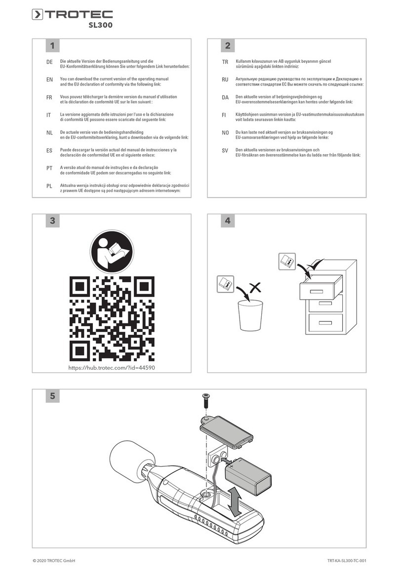 Trotec SL300 User manual