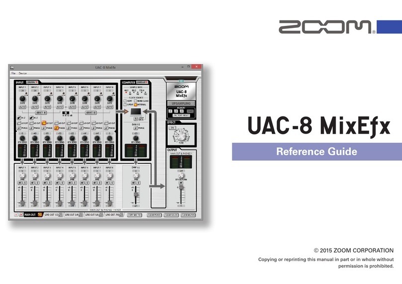 Zoom UAC-8 reference guide