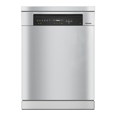 Miele G 7310 operating instructions