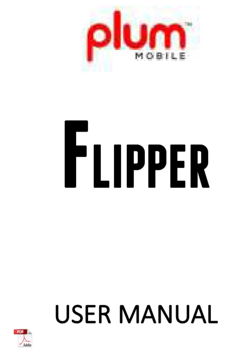 Plum Mobile FLIPPER user manual